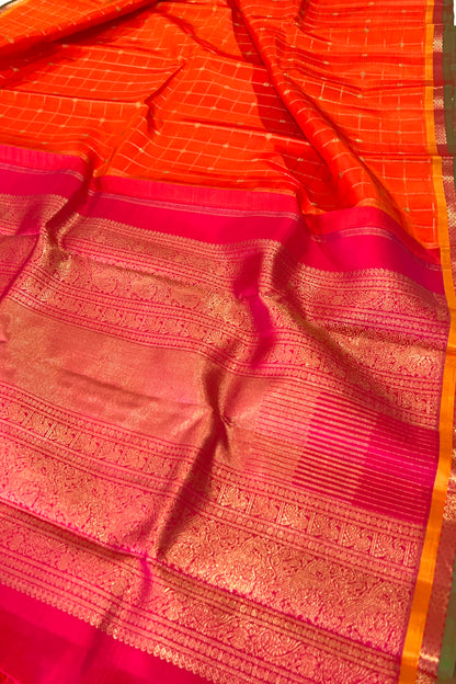 Kanjivaram Silk Saree - AW1357KS